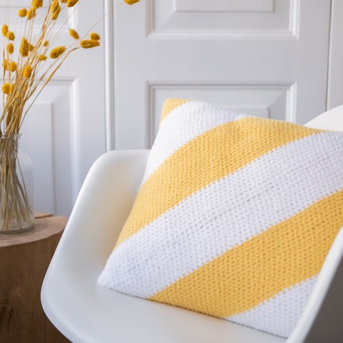 Felt-it Strepen kussen Haakpakket 002