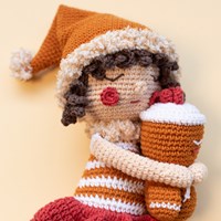 Kerst Elfje Meisje Haakpakket-2