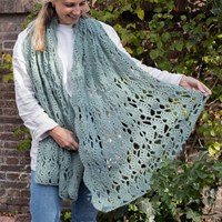 Felt-it Ajour sjaal Haakpakket