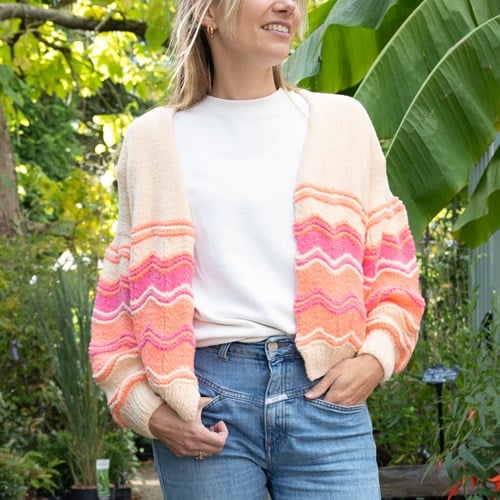 Felt-it Chevron vest breipakket 045