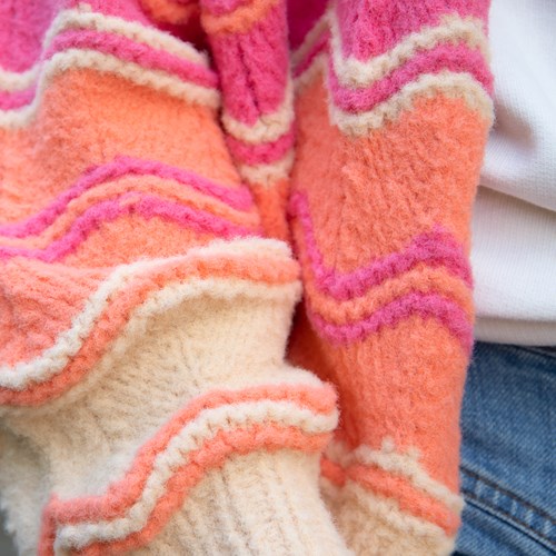 Felt-it Chevron vest breipakket 045