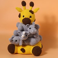 Miniboek Stapeltorens Haken - YarnZoo