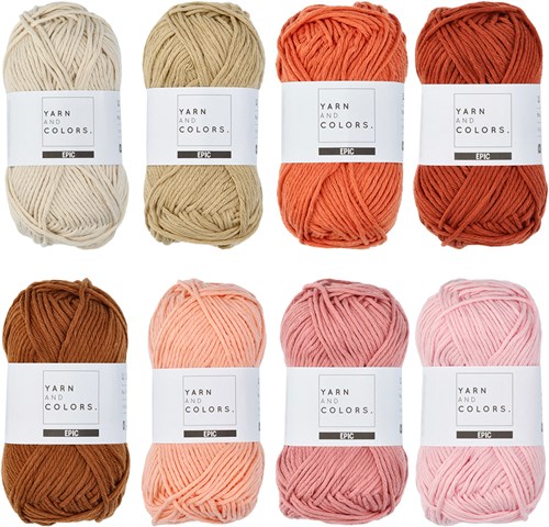 Yarn and Colors Rainbow Roll Haakpakket 3 Satay-3