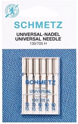 Schmetz Universeel Naalden Dikte 70 t/m 90 - 1 x 5 Naalden op kaart