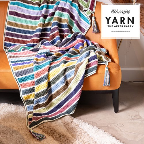 Yarn The After Party nr.202 Scrumptious Stripes Blanket-3