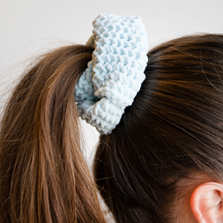 Haakpatroon Scrunchie Chunky Chenille