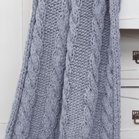 Breipatroon RibbonXL Kabelplaid-2
