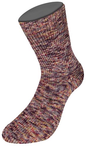 Lana Grossa About Berlin Yak Salt 622 Bordeaux / White / Blue-2