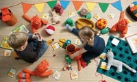 Dikkie Dik Vlaggetjes lijn Garenpakket-2