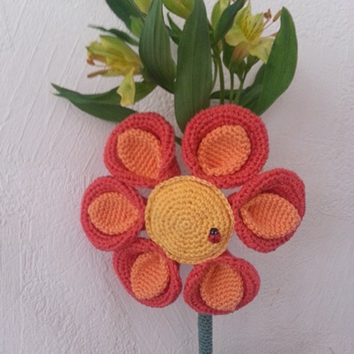 Haakpatroon Bloem Lilly-2