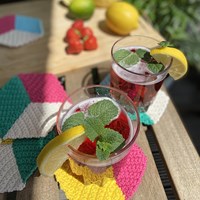 Haakpatroon Onderzetters IJsblokjes-3