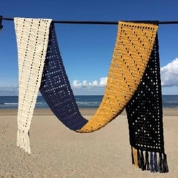 Haakpatroon Double Four Shawl