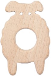 Houten bijtdier Schaap