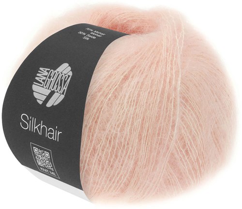 Lana Grossa Silkhair 086 Poeder Rosé