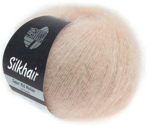 Lana Grossa Silkhair 093 Subtiel Rosé