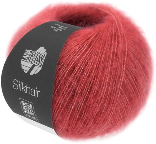 Lana Grossa Silkhair 164 Brick Rood