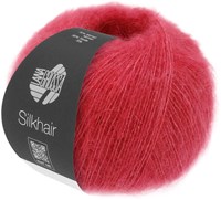 Lana Grossa Silkhair 198 Snoepjes Rood
