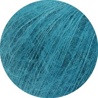 Lana Grossa Silkhair 203 Azure Blauw-2