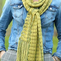 Linda's Lange Lente Sjaal Haakpakket 1 Yellow