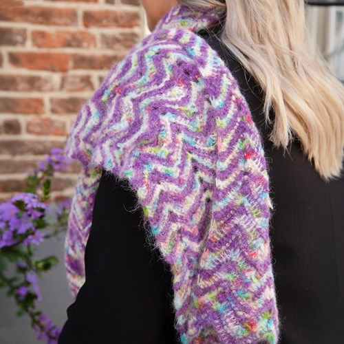 Tunisch gehaakte sjaal Lang Yarns Muse-2