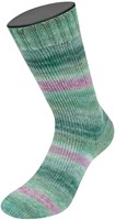 Lana Grossa Meilenweit 100 Seta Piano 3612 Mosgroen/jade/witgroen/fuchsia-2