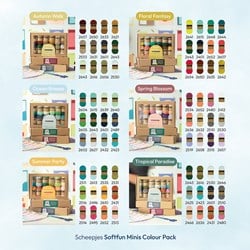 Scheepjes Softfun Colour Packs