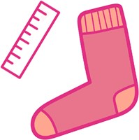 Maattabel Sokken Breien Wolplein
