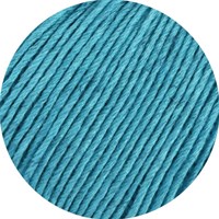 Lana Grossa Solo Lino 075 Turquoise Blauw-2