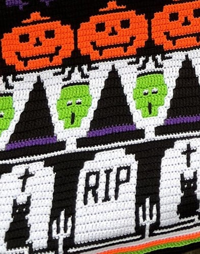 Boo! Halloween Deken CAL by Rosina Plane Garenpakket-2