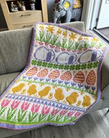 Spring into easter blanket Spring Haakpakket - Inclusief Digitaal Patroon-2