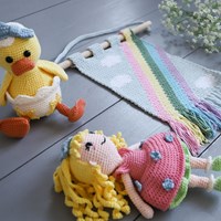 Wandhanger Vier Seizoenen Bundel Haakpakket-3
