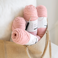 Ariadne at Home Studio: Cursus haken nopjeskussen 02 Rosé