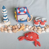 Haakpatroon Activiteitenkubus Crabbie