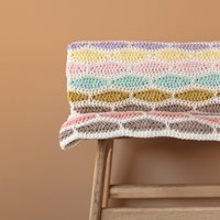Yarn and Colors Stripy Waves Blanket Haakpakket 005 Clay