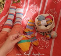 Scheepjes Summer Sock-A-Long Garenpakket Kleuroptie 5 Alexandria/Leafy Suburb Maat 39-47-2