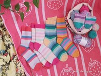 Scheepjes Summer Sock-A-Long Garenpakket Kleuroptie 2 Montreal/Baker's Corner Maat 39-47-3