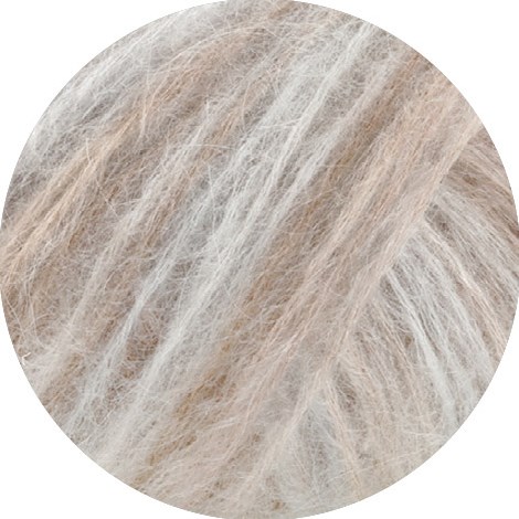 Lana Grossa Superkid Seta Print 101 Crème/Beige/Zilvergrijs-2