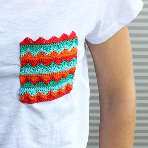 Haakpatroon T-shirt zakje
