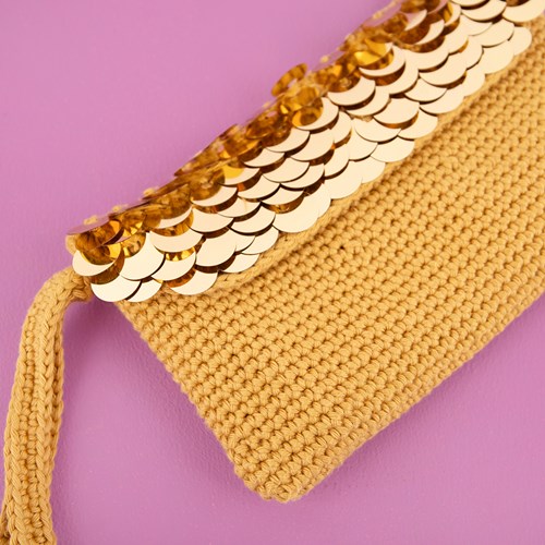 Pailletten clutch