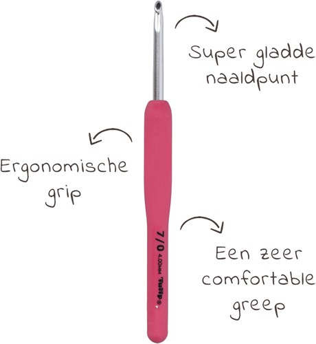 Tulip Etimo Rose Haaknaald