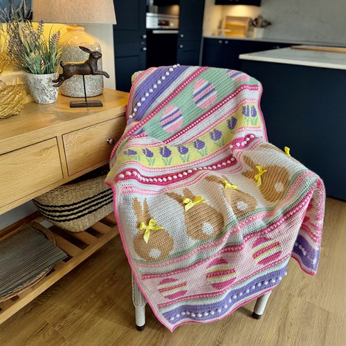 The Easter Blanket by Madebyanita Make-Along Haakpakket