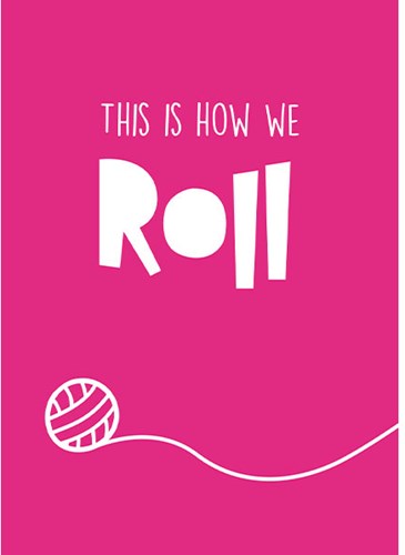 Wolplein Ansichtkaart - This is how we roll