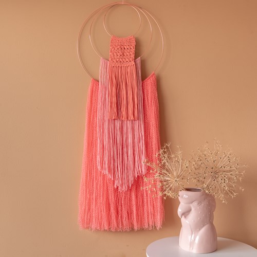 Yarn and Colors Three is a Charm Wall Hanging 2.0