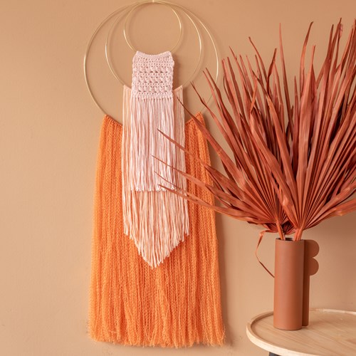 Yarn and Colors Three is a Charm Wall Hanging 2.0