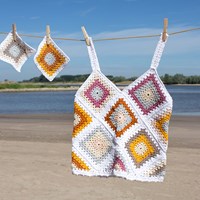 Zomerse Granny Top Haakpakket maat S/M-2