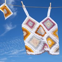 Zomerse Granny Top Haakpakket maat S/M-3