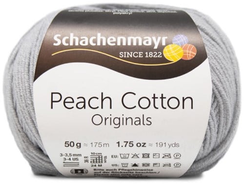 Peach Cotton Top Haakpakket 2 L Silver