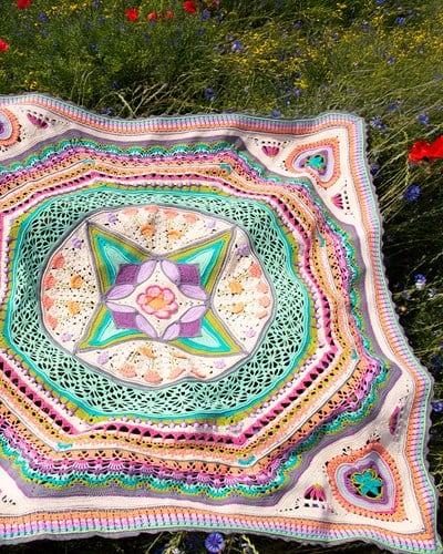 Scheepjes Universe in Bloom CAL2025 Kit Cotton Create - Earth-3