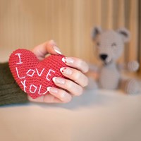 Valentijn Beertje 'I Love You' Haakpakket-3