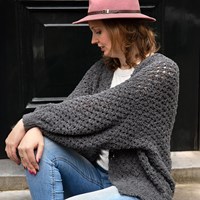 Haakpakket Budgetyarn Soft Aran Granny Stripe Vest-3